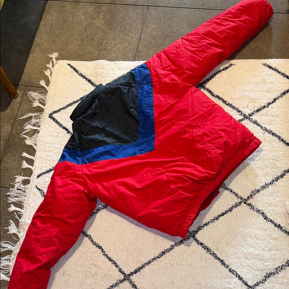 Vintage 80s 90s POLO Ralph Lauren Suicide Ski Down Puffer Jacket XL 100% COTTON - Picture 9 of 16